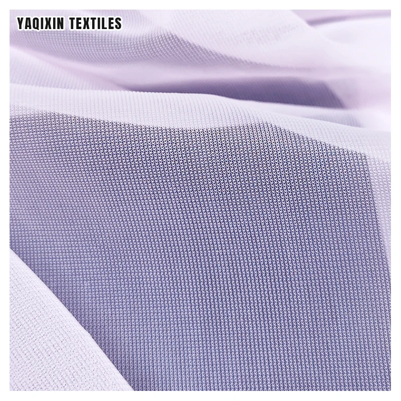 Guangzhou Zhongda Custom Elastic Power Mesh Fabric 30D Soft Polyester Spandex Stretch Tulle Mesh Fabric - 图片 4
