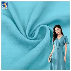 YX2132 New 120gsm Polyester Bubble Chiffon Korean Moss Crepe Fabric Hijab Dress Dubai Chiffon Fabric