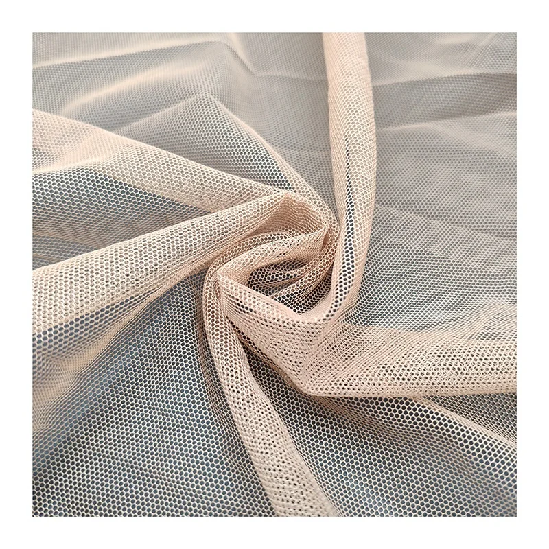 YS-009 60A Super Soft Nylon Tulle Mesh Fabric Bridal Wedding Tulle Dress Fabric 155cm - 图片 4