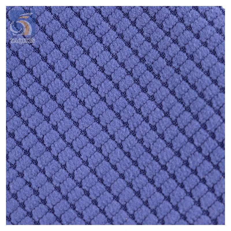 High Quality 4.5W Stock Polyester Corduroy Fabrics Stretch Heavy 340gsm Plaid Corduroy Dress Jacket Coat Fabric - 图片 5