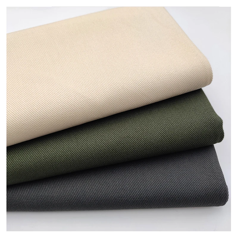 A2120 285gsm 10s*10s Twill Brushed 100 Cotton Non-stretch Fabric for Jackets, Pants, Fabrics and Bags - 图片 6