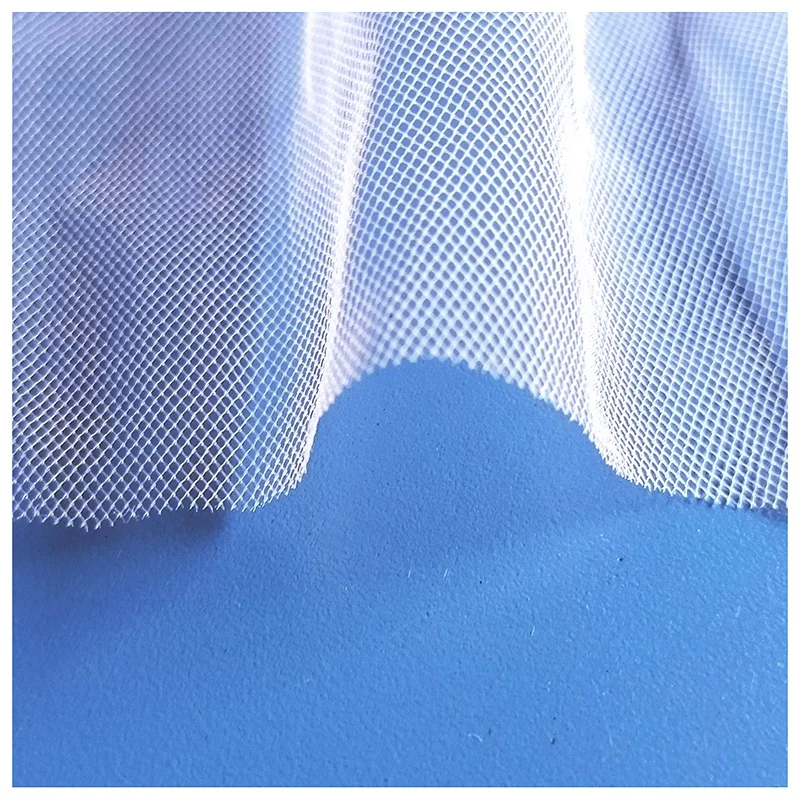 20GSM Hard Net Mesh Tulle Polyester Veil Children's Tulle Dress Tulle Wholesale Diamond Stiffened Fabric - 图片 6