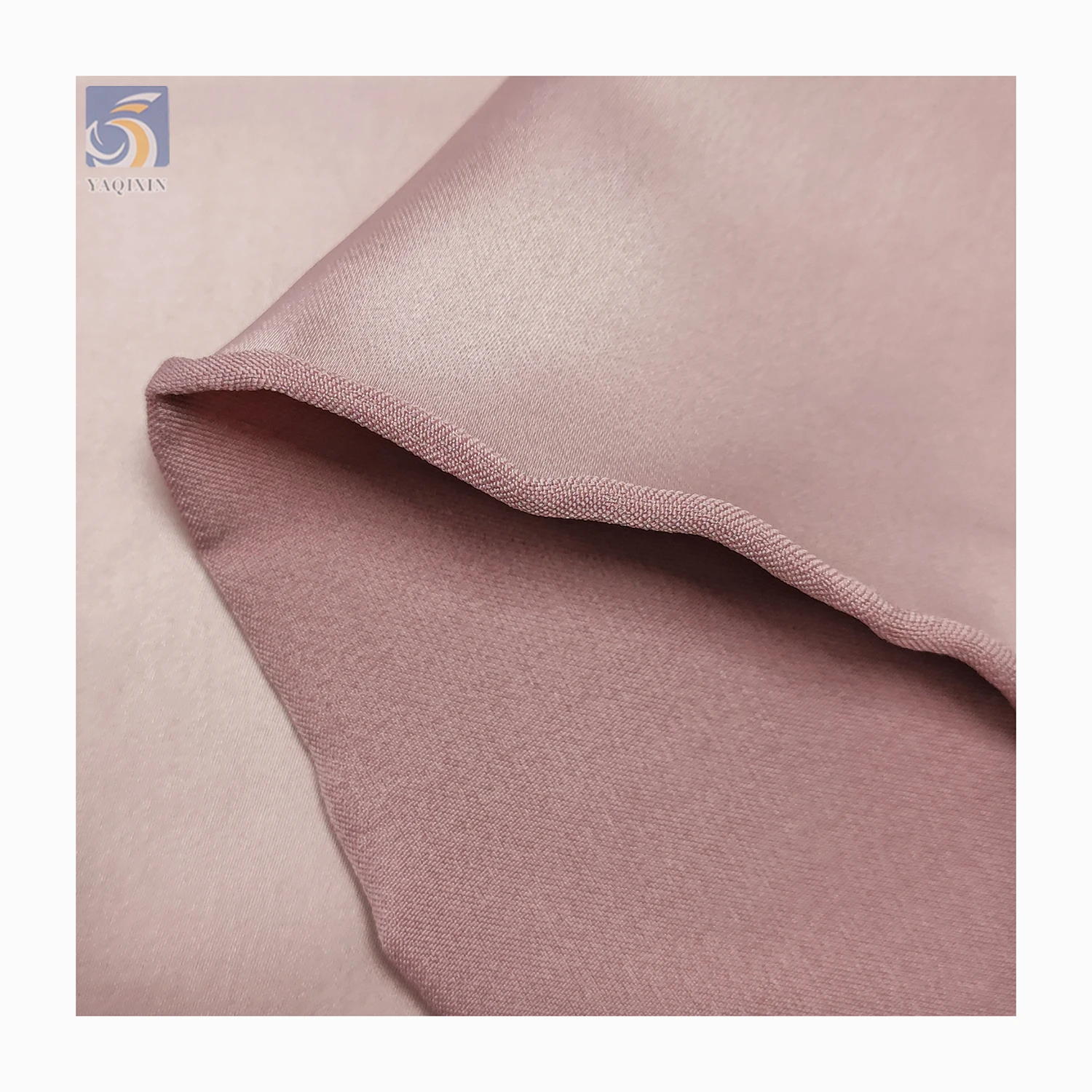 YX305 95% Polyester 5%Spandex High Quality Thickened High Stretch 280gsm Matte Satin Fabric for Pajama Dress - 图片 3