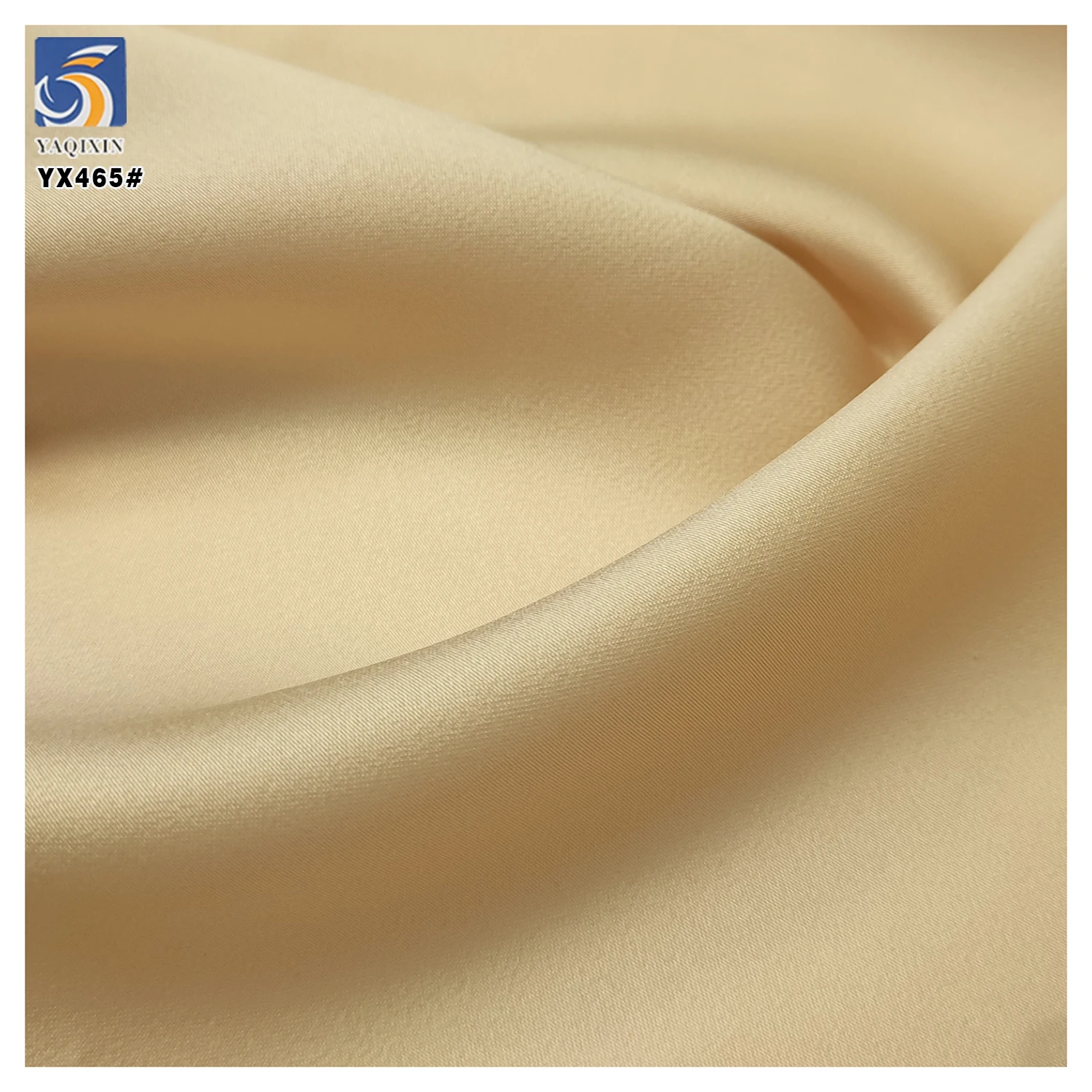 YX465 Imitation Acetate High Quality 200gsm 93 Polyester 7 Spandex Stretch Matte Satin Fabric for Dress Shirt - 图片 4