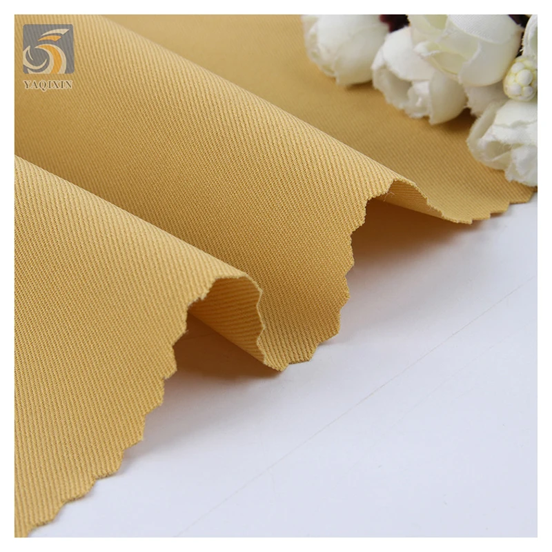 SPH Woven Polyester Double Twill Fabric Lining Chiffon Peacock Twill Fabric Wide Leg Pants Small Suit Fabric for Woman - 图片 5