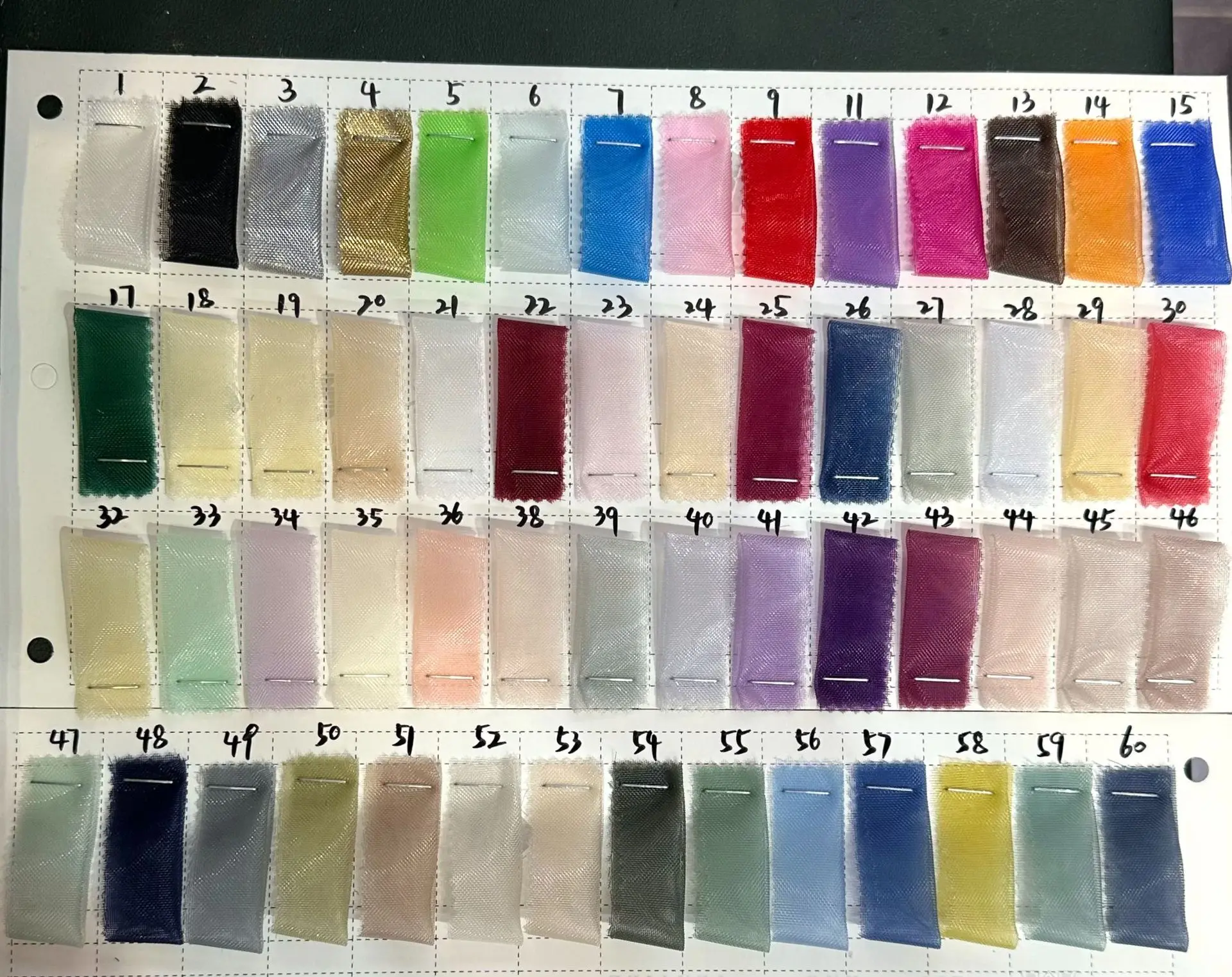 60D Nylon Twill Mesh Hard Netting OEKO-TEX Certified Reinforced Net for Veils & Couture Bulk Stock with Custom Dyeing - 图片 6