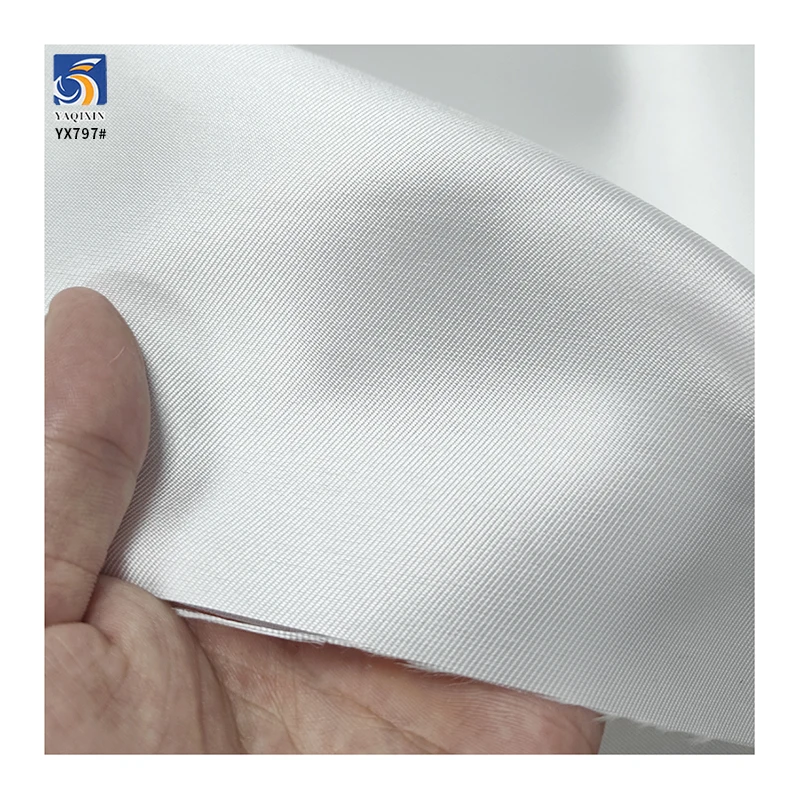 300D 195gsm Bride White Mikado Fabric Wholesale 100% Polyester Duchess Satin Mikado Elegant Fabric for Wedding Dress