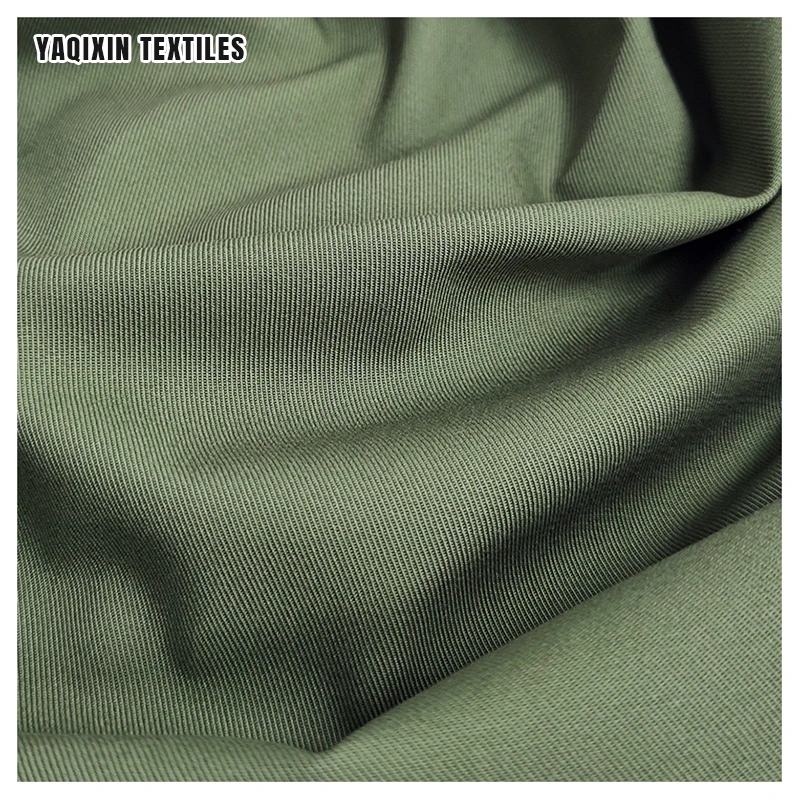A2206 300gsm Heavyweight Thickened 16*10 100% Cotton Washed 1/3 Twill Fabric Super Soft Cotton Fabric - 图片 6