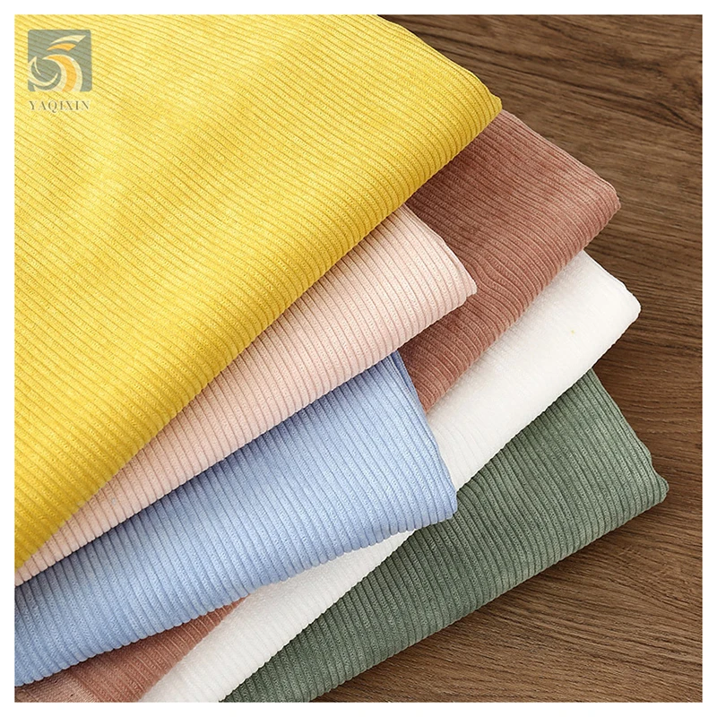 Wholesale Price Cotton Elastic Corduroy Fabric Stretch Woven 8W Corduroy Fabric for Clothes - 图片 5