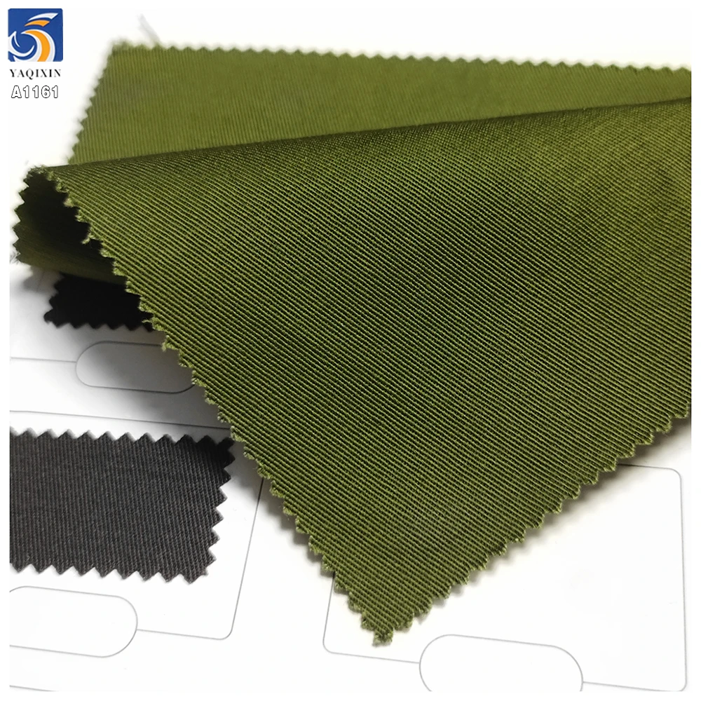 A1161 New 150cm Width 270gsm Super Soft Comfortable Cotton Fabric Anti-Static Woven Solid Twill 100% Cotton Fabric - 图片 3