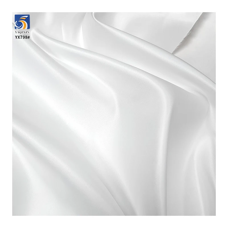 YX693-2 150*300D Bridal Satin Matte Fabric 160gsm Large Stock Wholesale for Dresses - 图片 3
