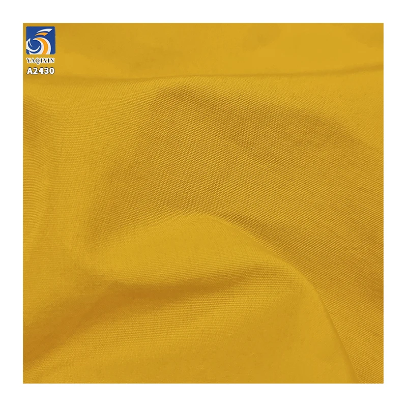A2430 160g/m² 65% Cotton 35% Nylon Blended Thickened Plain Poplin Fabrics 50s Windbreaker Shorts Poplin Cotton Fabric - 图片 3