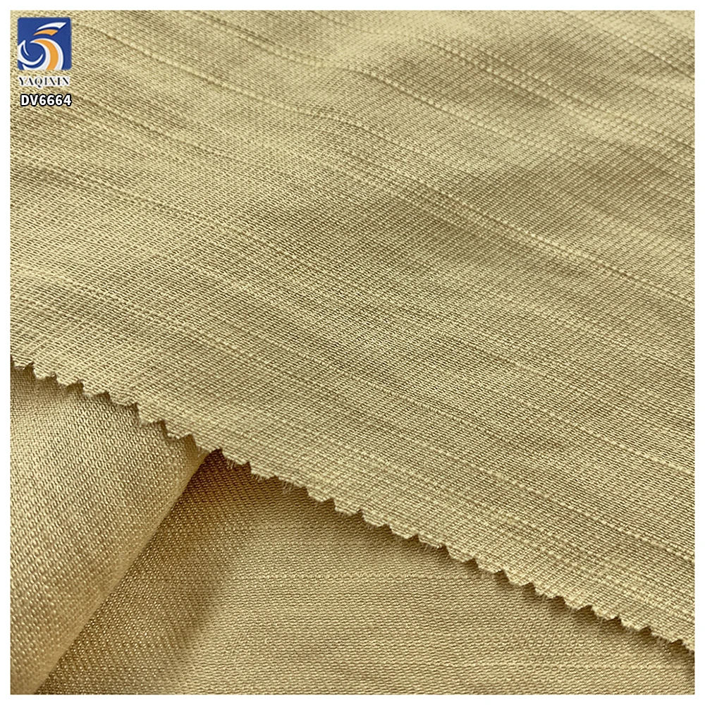 DV-6664 100gsm Silky Touch 85% Rayon 15% Polyester Blend Dress Fabric Soft Drape Airy Comfort Chiffon Clothing Fabric - 图片 3