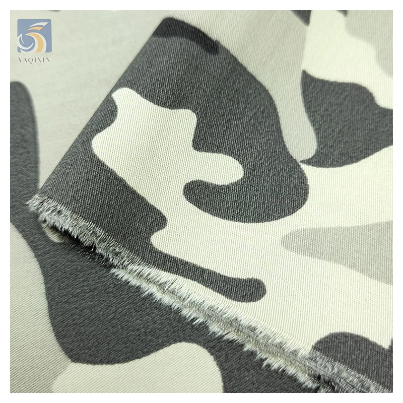 A265 Guangzhou Zhongda Fabric Market Stock Lot Cheap Cotton Polyester Nylon Material Camouflage Fabric by the Yards - 图片 6