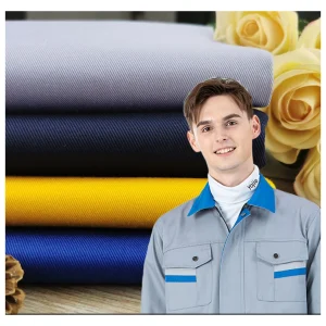 A2199 260gsm Workwear 100% Cotton Tear Resistant Wear Resistant Workwear Fabric Ready to Use 300+ Colors