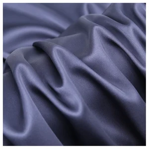 YX30 Wholesale 105gsm Soft 92% Polyester 8% Elastane Stretch Charmeuse English American Satin Fabric Rolls Textile