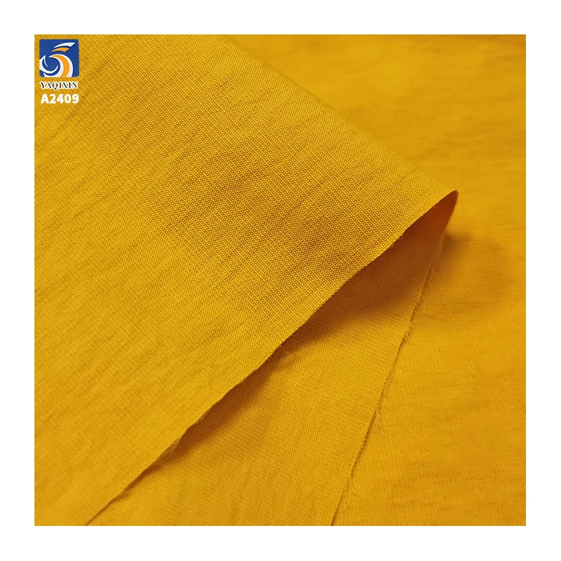 A2409 120gsm Plain Weave 70% Nylon 30% Cotton Poplin Fabric for Dress Breathable Anti-Wrinkle Poplin Cotton Fabrics - 图片 4