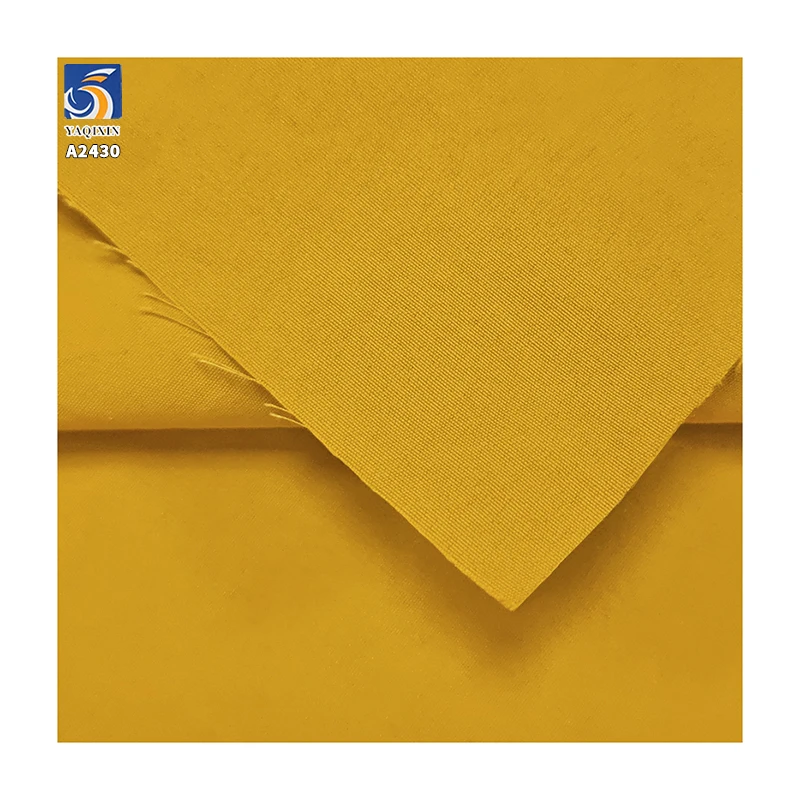 A2430 160g/m² 65% Cotton 35% Nylon Blended Thickened Plain Poplin Fabrics 50s Windbreaker Shorts Poplin Cotton Fabric - 图片 5