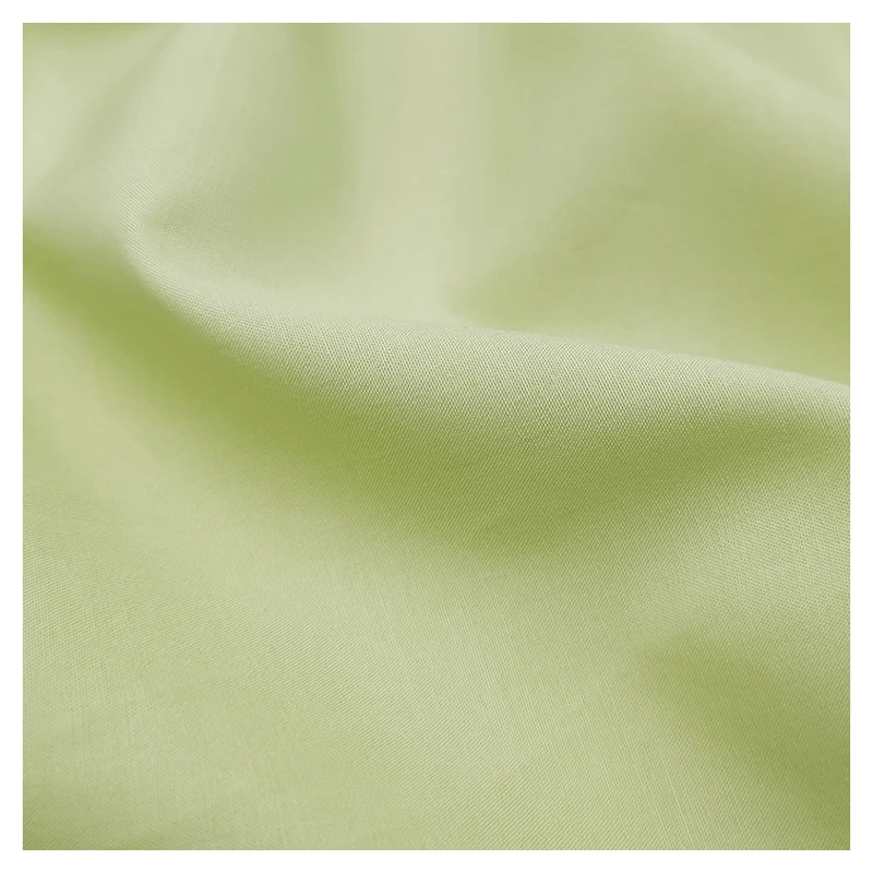 A2196 115gsm 50% Polyester 50% Cotton Fabric Super Soft and Comfortable Woven Cotton Fabric for Women's Shirt - 图片 6