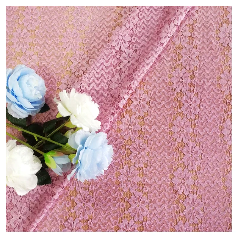 NO MOQ Wholesale Price Lace Fabric for Underwear Nigerian Chantilly Floral Lace Fabric 2025 Net Mesh Lace Fabric - 图片 6