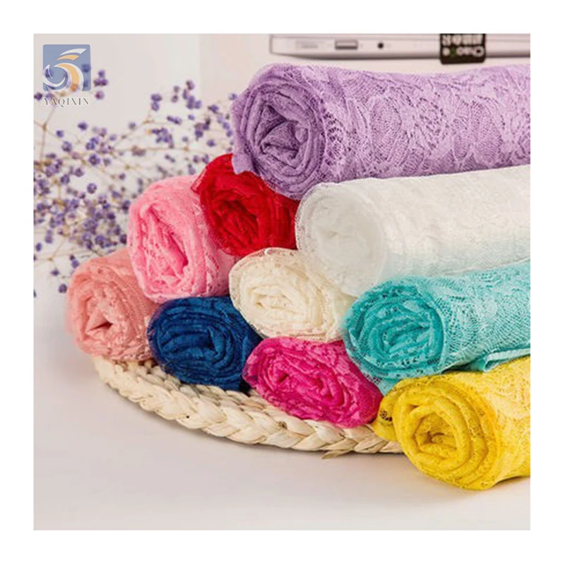 Wholesale Prices Nylon Spandex Multicolor Rose Floral Stretch Chantilly Lace Fabric for Woman Shirt - 图片 6