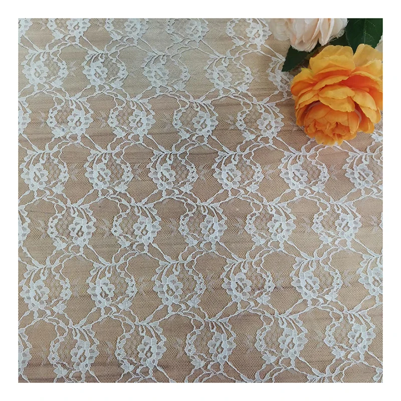 LST008 Factory Online Wholesale Beautiful Swiss Lace Fabric for Underwear/Clothing/Dress - 图片 3