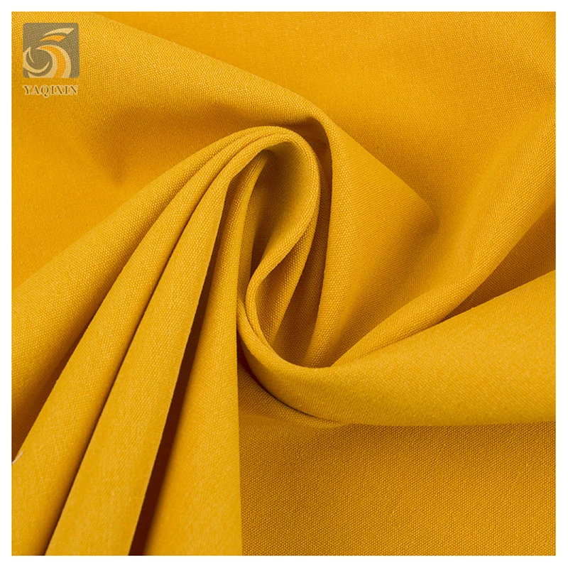 YX107# Wholesale Solid 100%Polyester Fabric Clothing 150gsm T400 Cool Silk Cotton Jacket Coat Pant Lining Fabric for Girls - 图片 4