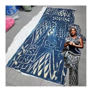 YX2270 Handmade Custom Pattern Printed Twill Polyester Fabric Samoan Polynesian Tribal Ethnic Printed Fabrics