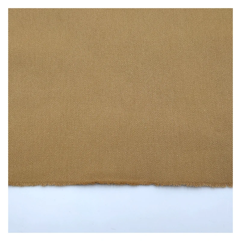 A2188 270gsm Khaki Chino 100%Cotton Twill Fabric Man Jacket Shirt Cotton Bengaline Fabric for Clothing Textile - 图片 5