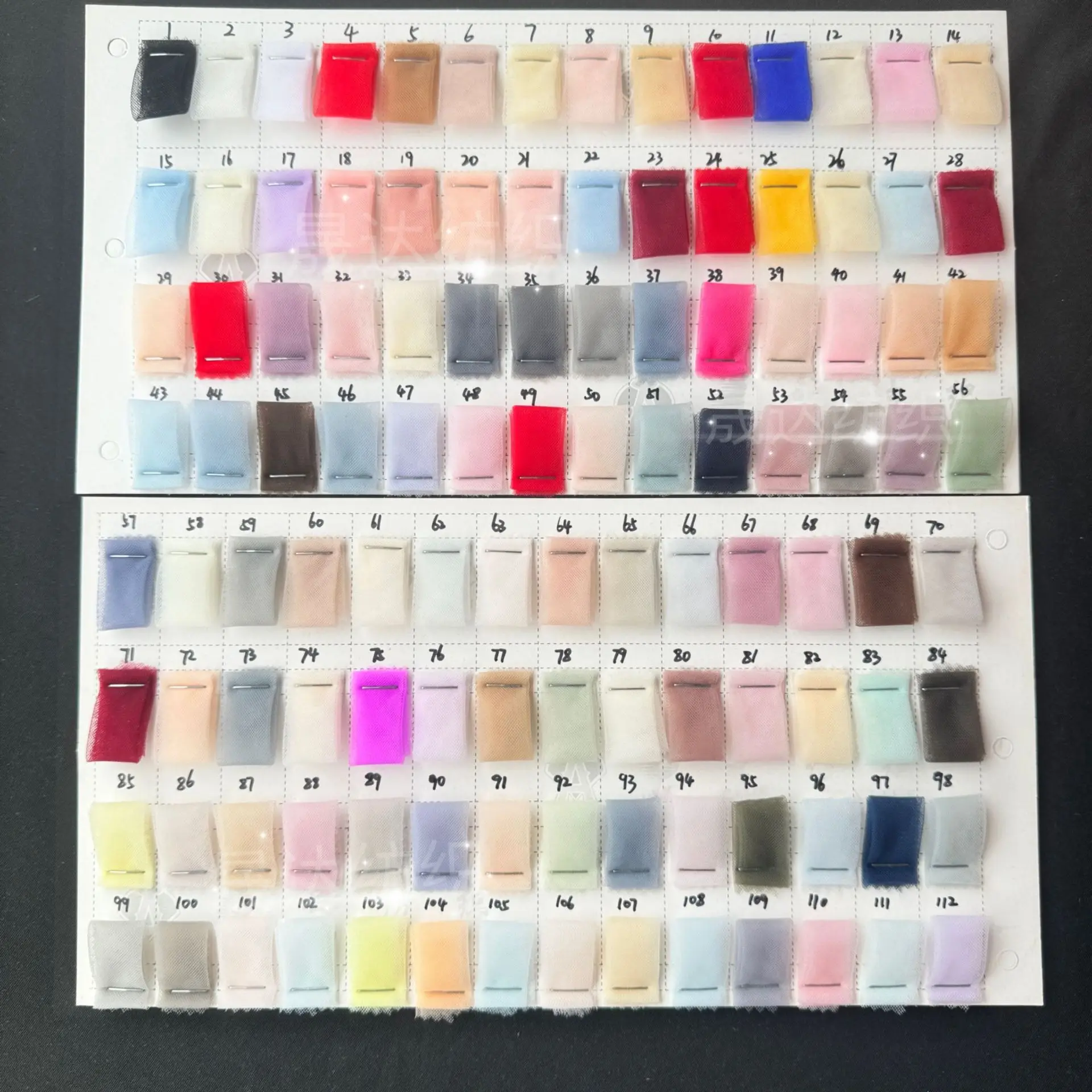 Mass Production of High-quality Embroidery Bud Pattern Tulle Embroidery Supports Sample Customization - 图片 2