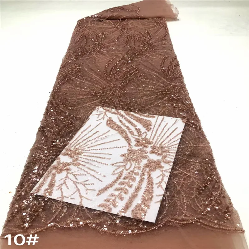 YX954 Cheap Green Africa Ghana Nigeria Tulle Lace Fabrics Polyester Tulle Mesh Sequin Glitter Lace Fabric Textile 2026 - 图片 5