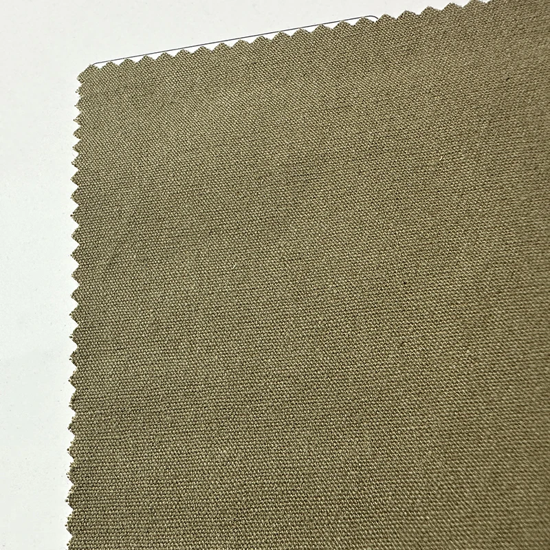 7.5OZ Canvas 210gsm Washed Fabric for Spring and Summer Shorts Jacket Fabric - 图片 6