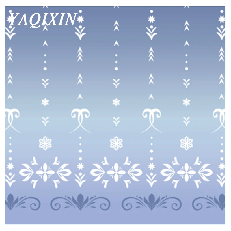 YX2086 100% Nylon Mesh Tulle Fabric Rainbow Transparent Knit Net High Quality African Wedding Lace Fabric Support Custom - 图片 3