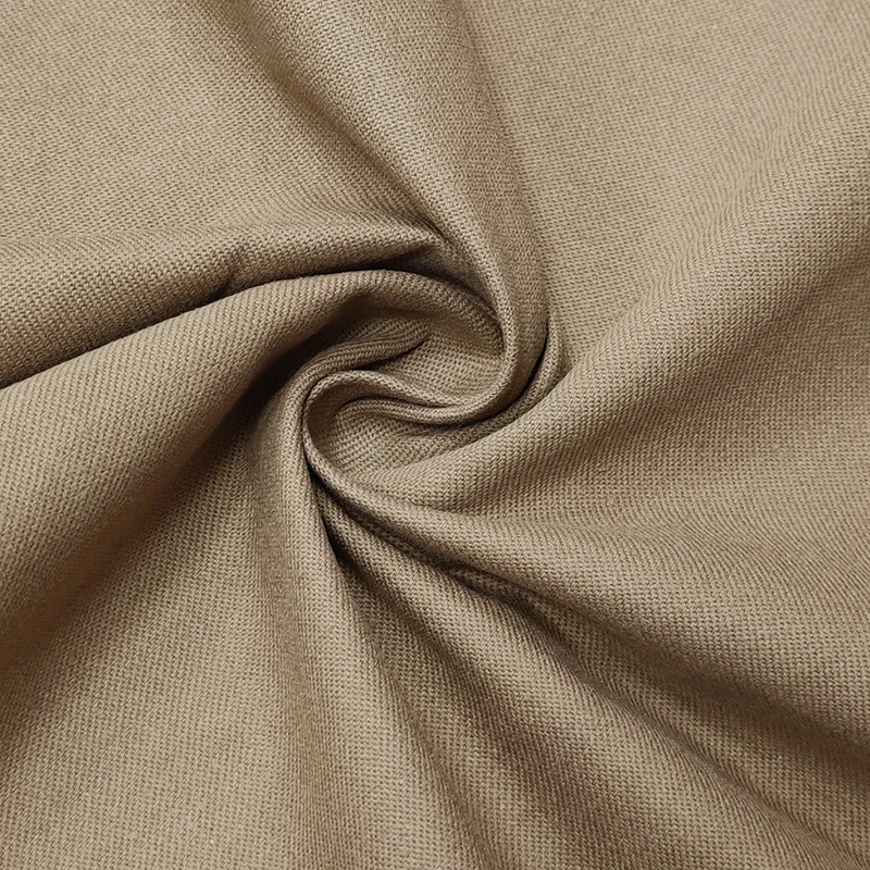 A2269 Good Quality 280gsm Extra Thick Woven Double Twill 100% Cotton Fabric Washed Cotton Fabric - 图片 5