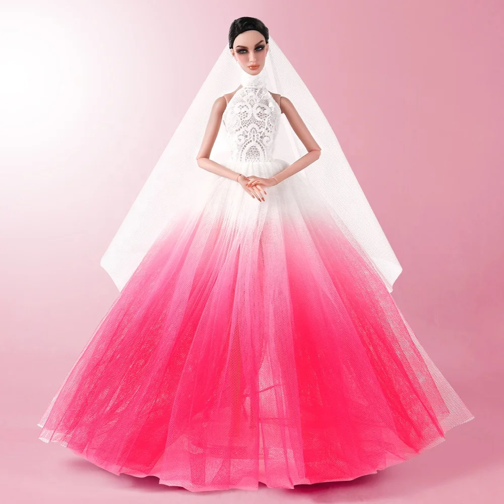 YX2045 Illusion Printed Rainbow Ombre Gradient Fabric HexagonaTulle Mesh Fabric Colors Fabric Superior Qualil - 图片 4