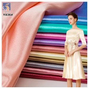 Ready Shiny Thickened Crystal Satin Silk Glossy Fabric for Fashionable Lolita Fabric With Strong Drape