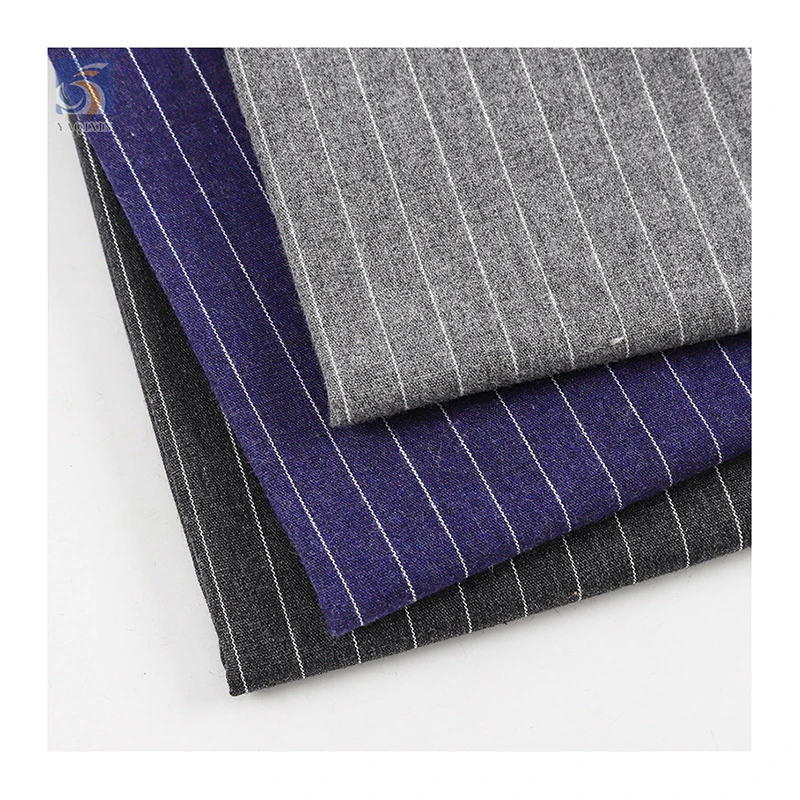 YX2742 Wholesale Italian Suit Oxford Fabric 165gsm 21S Combed 100 Cotton Suiting Fabric for Men - 图片 3