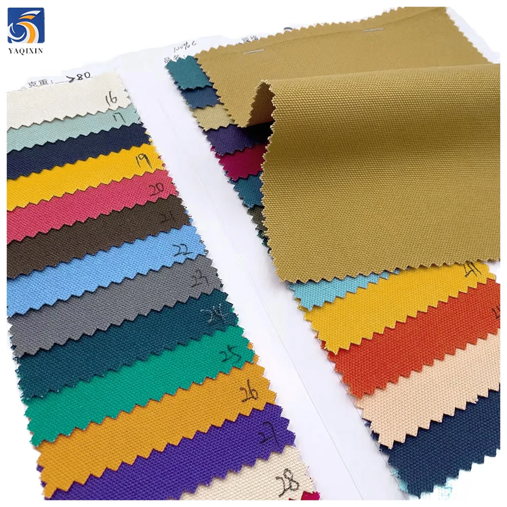 A743 72*40 8oz Canvas Material Fabric 100% Pure Cotton Canvas Fabric for Garment/Clothing