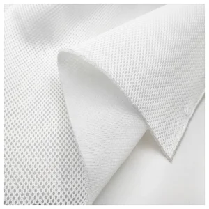 White 100%Polyester Knitted 3D Spacer Sandwich Air Mesh Fabric for Shoes/Office Chair/Car Seats Custom 100% Polyester Plain Dyed