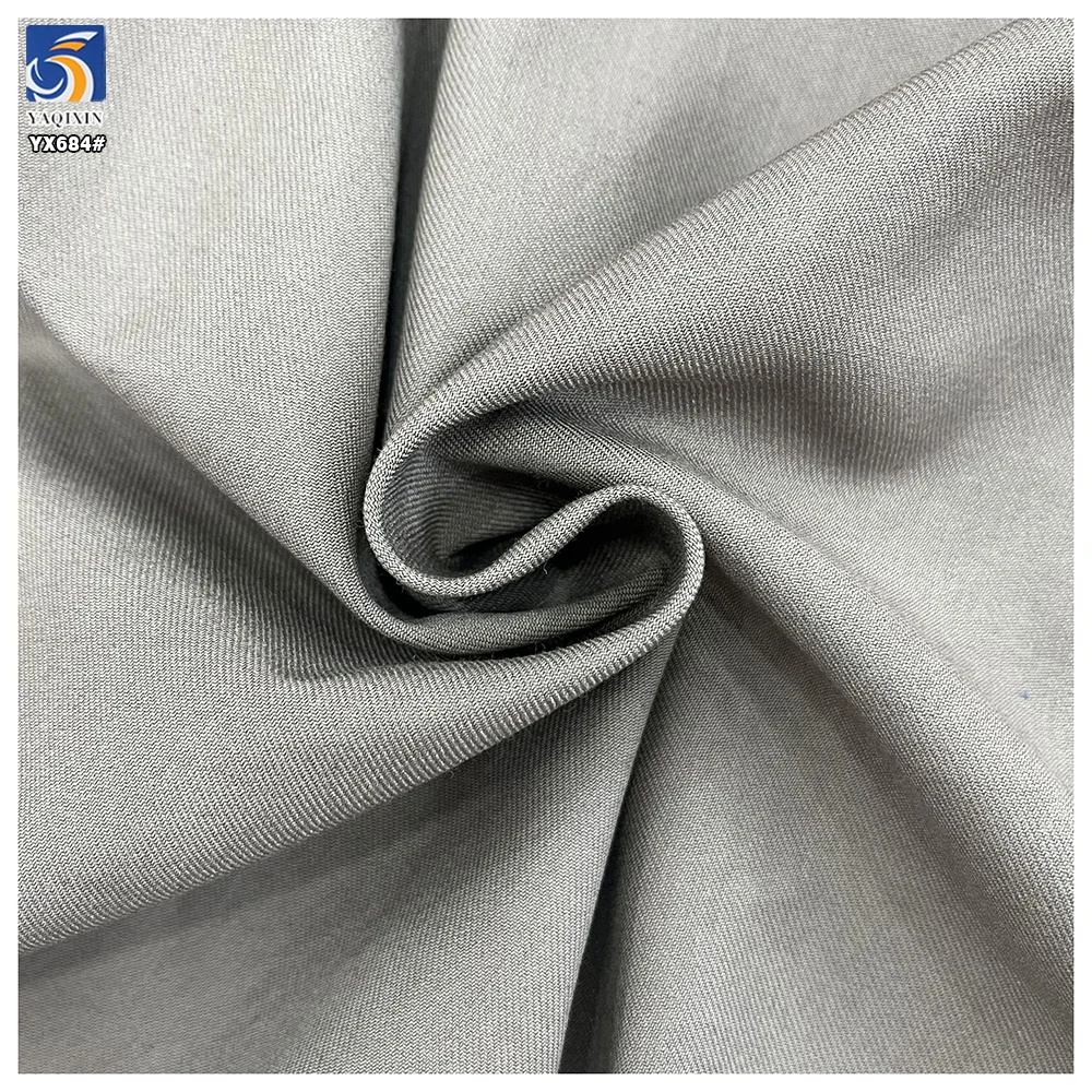 YX684 Wholesale 80% Polyester 20% Viscose Suit Fabric for Men Soft Dyed Twill Pants Fabric Uniform Man Suit Fabric - 图片 5