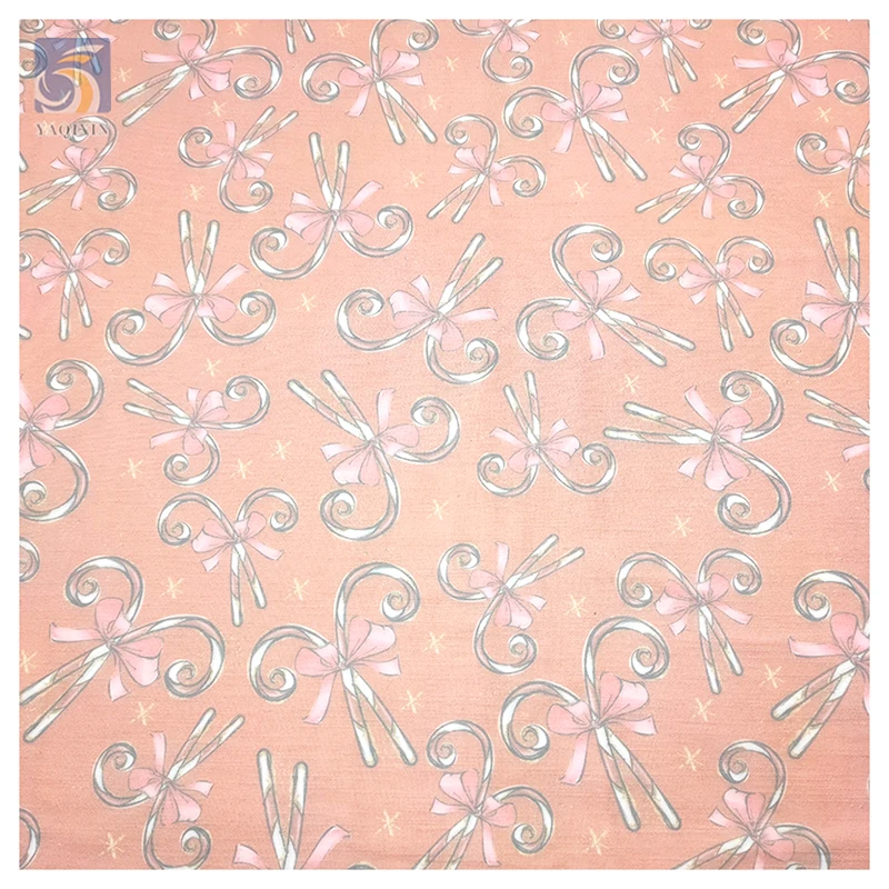 2025 Polyester/Nylon Printed Tulle Fabric for Christmas Green Red Print Tulle Mesh Fabric Clothes Christmas Textile Fabric - 图片 6