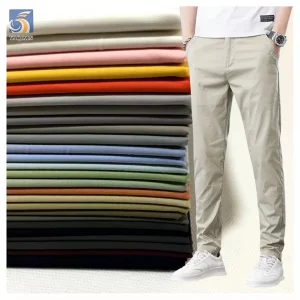 150gsm 97 Cotton 3 Spandex Factory Prices Cheap Cotton Fabric Lining Poplin Fabric for Women's Shirts