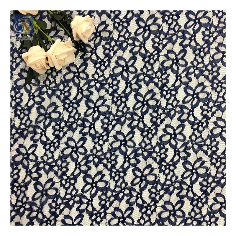 New Fashion Chantilly Lace Fabric 100 Polyester No Stretch Jacquard Lace Chantilly Fabric for Blouse/Dress/Lingerie - 图片 6