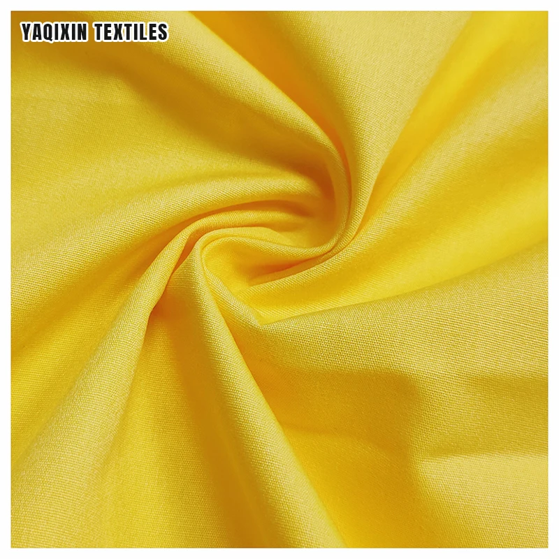 Guangzhou Zhongda High Quality Solid Cotton Polyester Poplin Fabric Soft Wrinkle Resistant Workwear Shirts Fabric - 图片 3