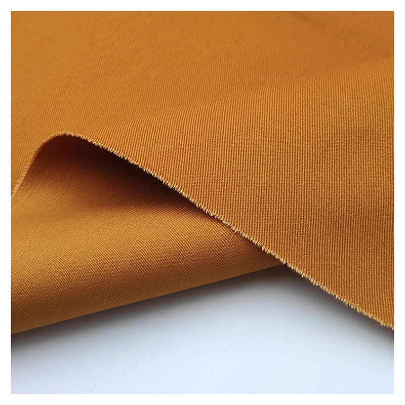 A2122 285-295gsm High Quality Thick Heavy Khaki 100%Cotton Twill Fabric Heavyweight Cotton Jacket Fabric - 图片 5
