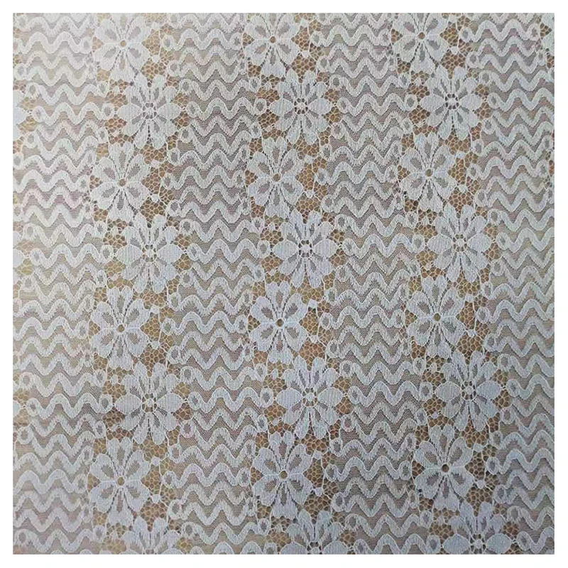 NO MOQ Wholesale Price Lace Fabric for Underwear Nigerian Chantilly Floral Lace Fabric 2025 Net Mesh Lace Fabric - 图片 5