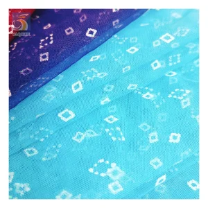 Diamond Shape Design Colorful Glitter Tulle Net Mesh Fabric Wedding Bling Bling Sparkle Bright Drill Tulle Mesh Fabric