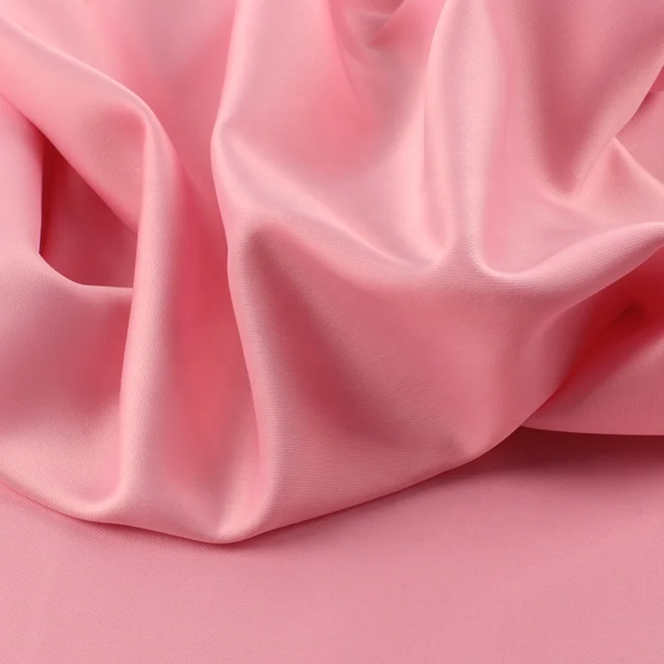 YX27 95% Polyester 5% Spandex Stretch Matte Satin Fabric 180gsm Poly Duchess Satin Fabric Bridal - 图片 6