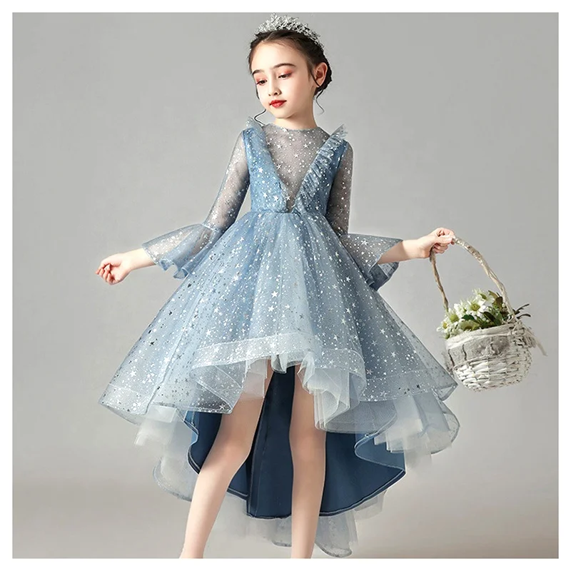2025 Christmas Party Decoration Tulle Fabric Cute Stars Design Printed Mesh Tulle Fabric - 图片 5