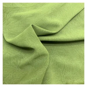 Beautiful French Dance Dress Hand-grabbed Flower Chiffon Crepe Fabric